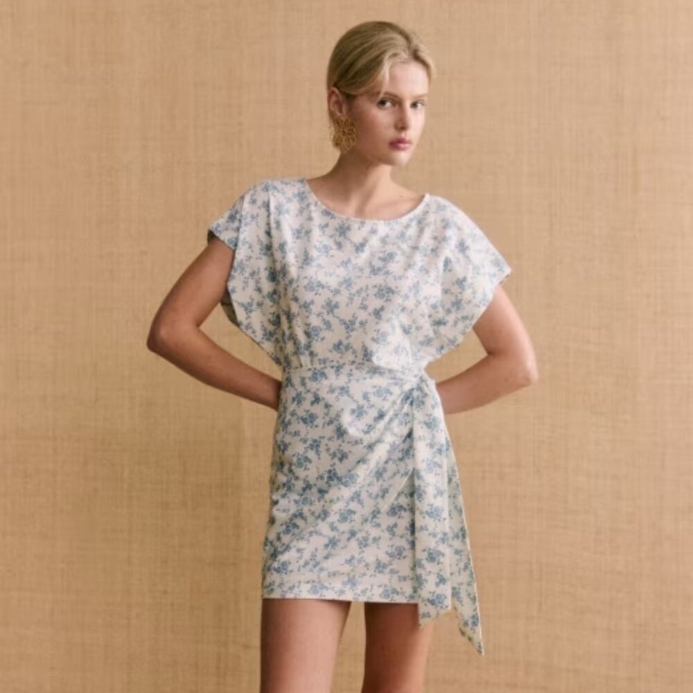 Sezane Sabrina wrap dress